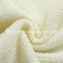 100% Polyester Sherpa Fleece Fabric for Winter Coat Lining